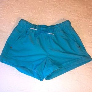 Lululemon Turquoise Cuffed Shorts Size 4